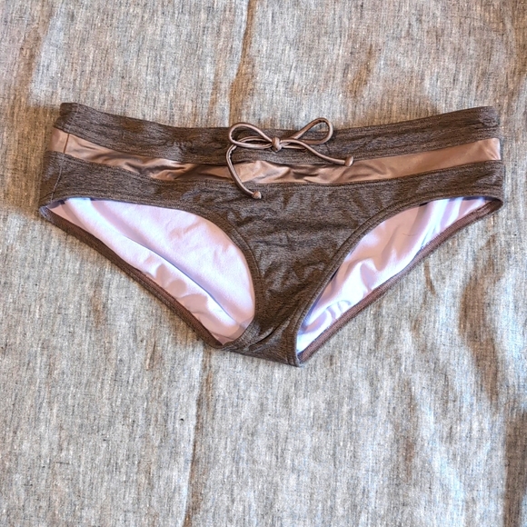 Prana Bronze and Brown Bikini - Picture 4 of 7